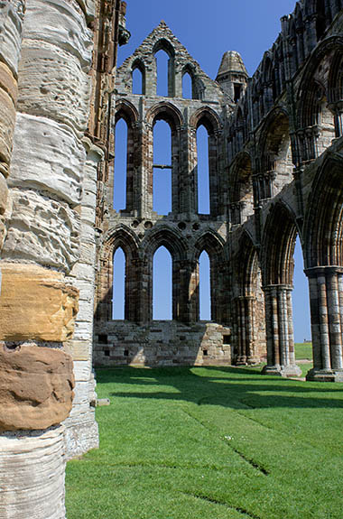 ENG: Yorkshire & Humberside Region, North Yorkshire, North Yorkshire Coast, Whitby, Whitby Abbey (EH), Ruinous 11th c. monastery [Ask for #270.145.]
