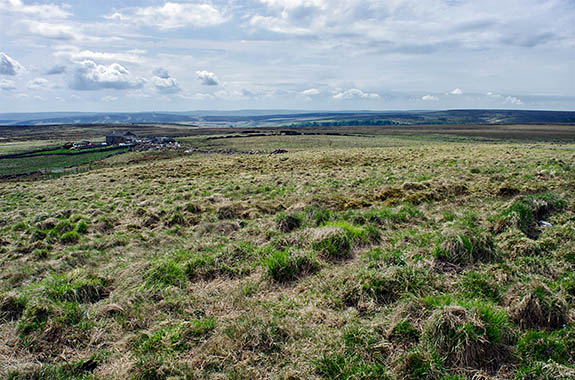 ENG: West Yorkshire , Bradford Borough, Haworth, Haworth Moors. View across the open moor [Ask for #270.431.]